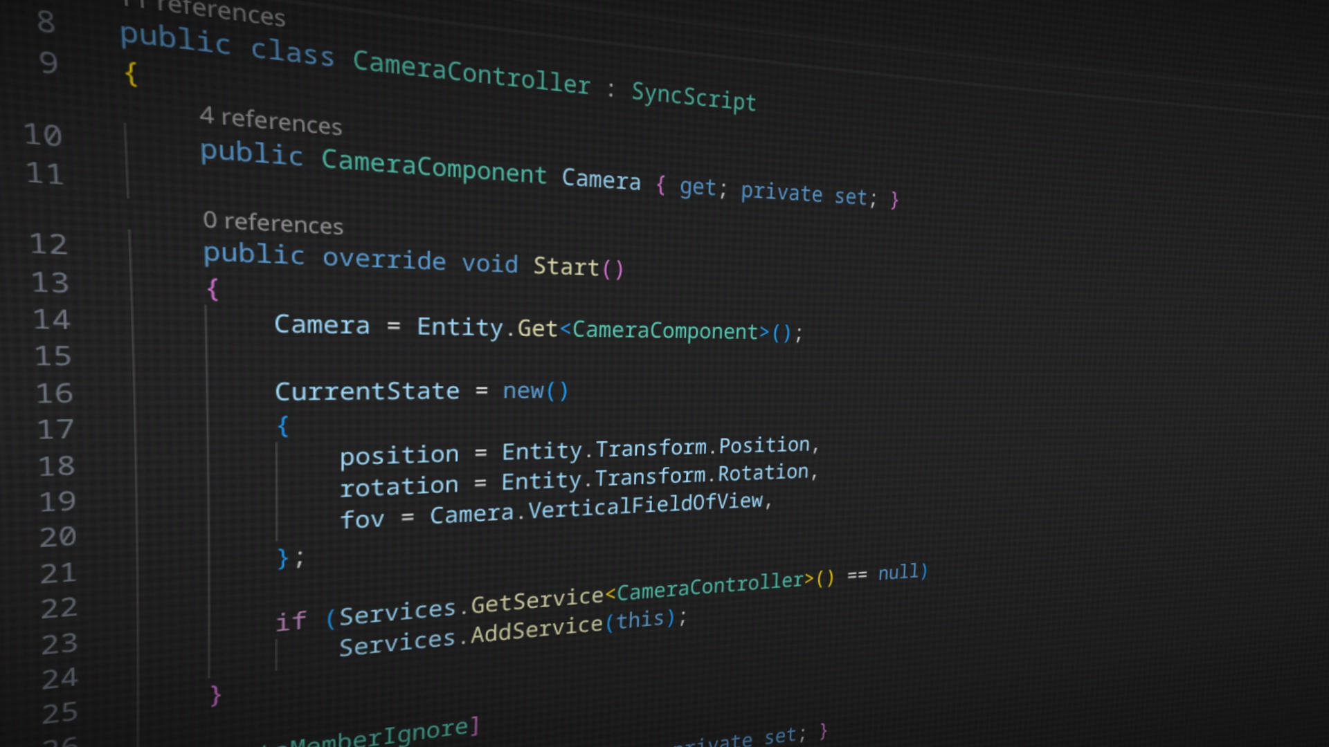 Stride Editor Screenshot
